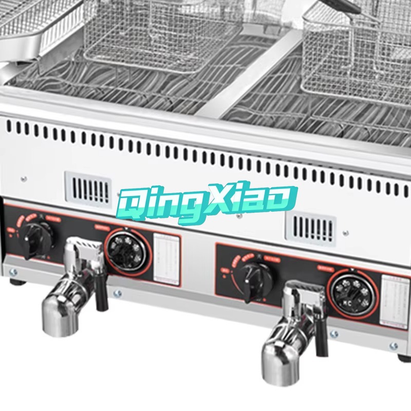 12L+12L Hot Selling Potato Chi - Commercial Gas Deep Fryer Propane review and price