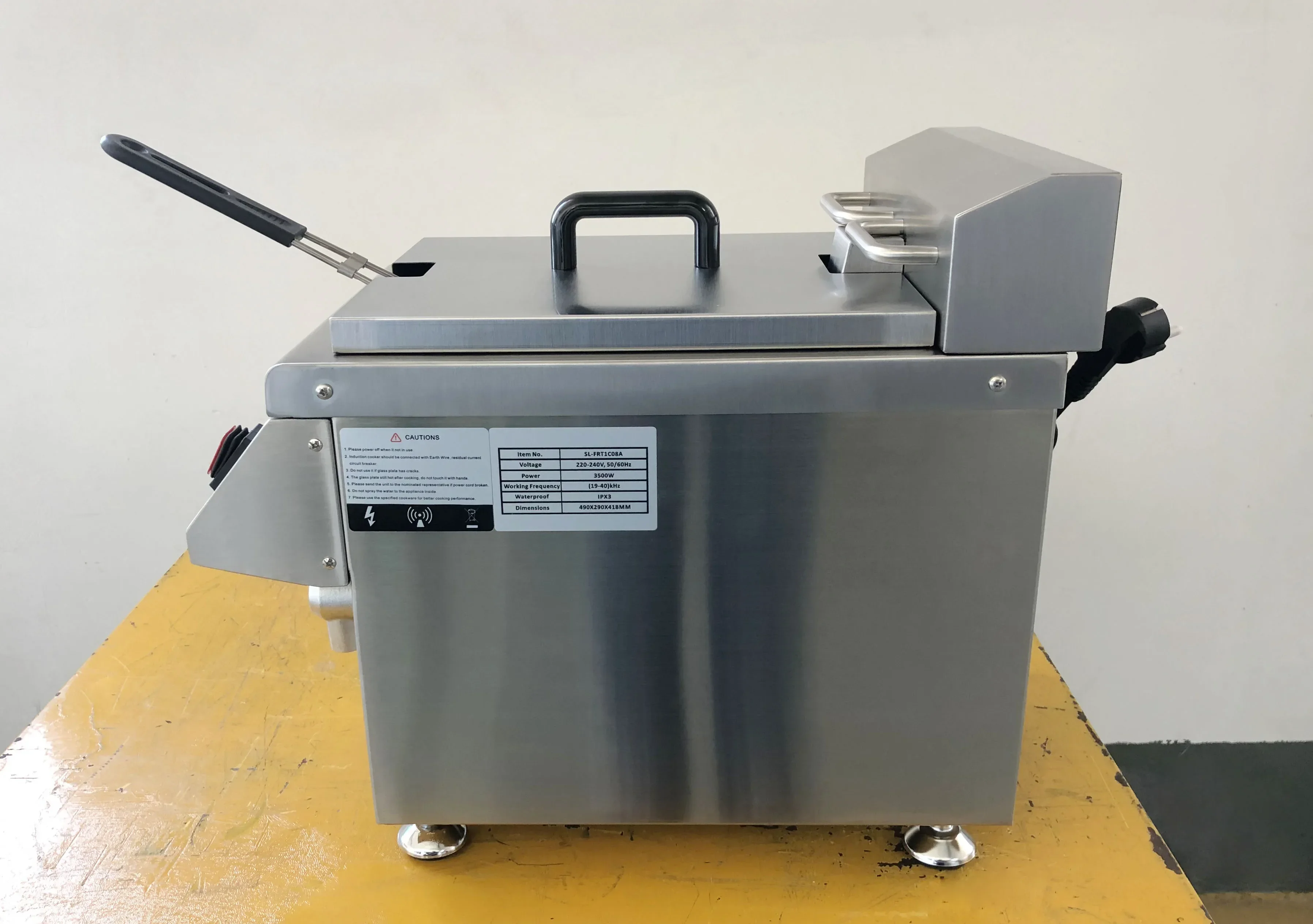 8L Induction Electric Commerci - Commercial Donut Fryer Electric review and price