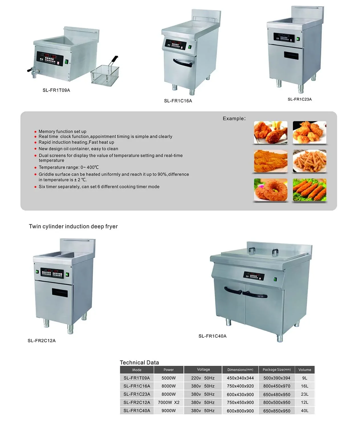 8L Induction Electric Commerci - Commercial Donut Fryer Electric review and price