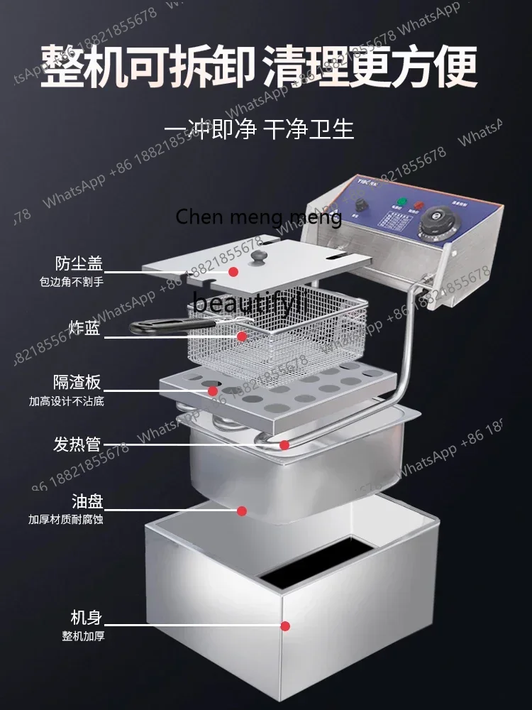 Z189 A06 Deep-Fried Pot Commer - Commercial Donut Fryer Electric review and price