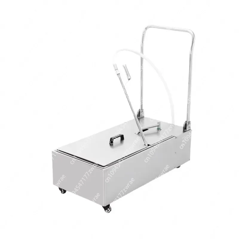 110V US Mobile Oil Filter Cart - Fryer Oil Filtration Machine review and price