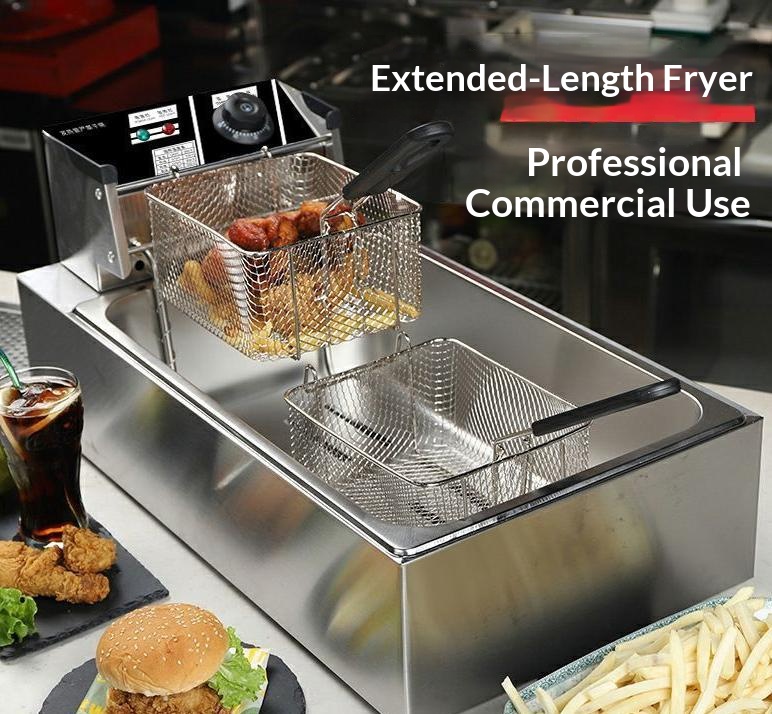 Applicable To 10L/20L/22L Ultr - Electric Fryer Commercial 20L review and price