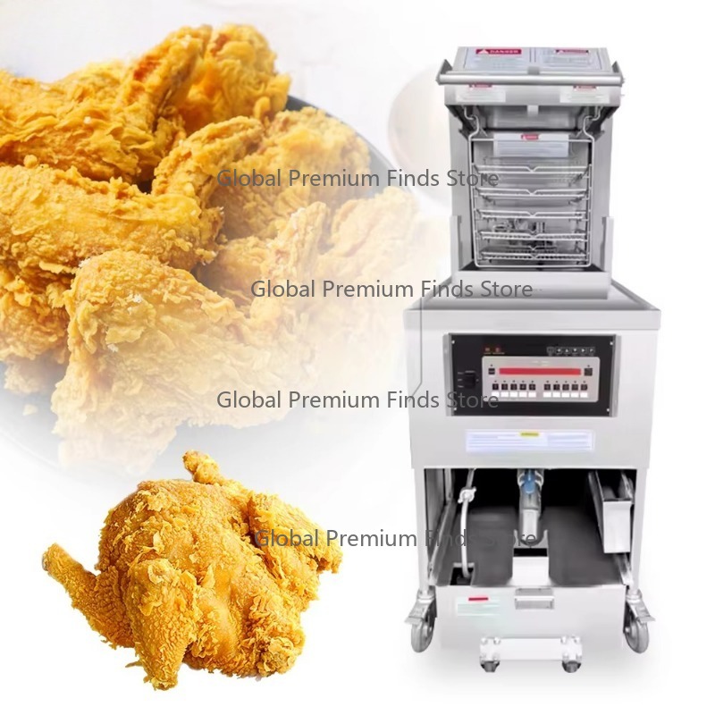 8 Head Chicken Deep Pot Pressu - Pressure Fryer Commercial Chicken review and price