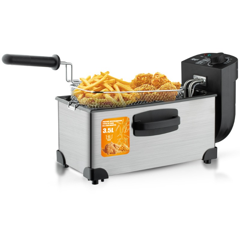 EU/UK Electric Deep Fryers 200 - Countertop Deep Fryer With Timer review and price