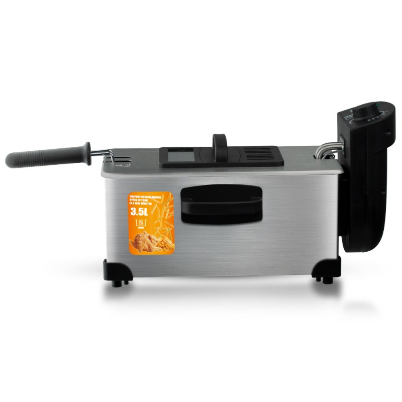 EU/UK Electric Deep Fryers 200 - Countertop Deep Fryer With Timer review and price