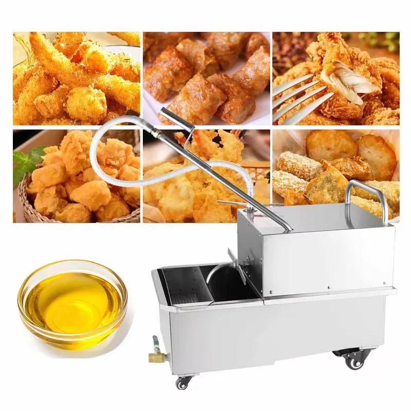 YWM Certificate Commercial 48L - Fryer Oil Filtration Machine review and price