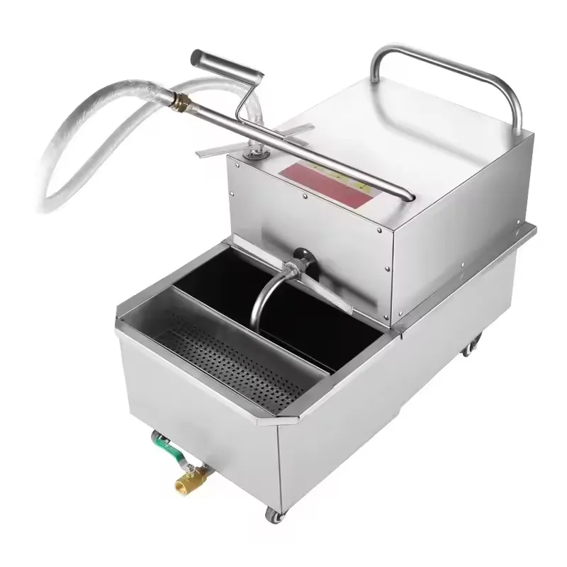 YWM Certificate Commercial 48L - Fryer Oil Filtration Machine review and price