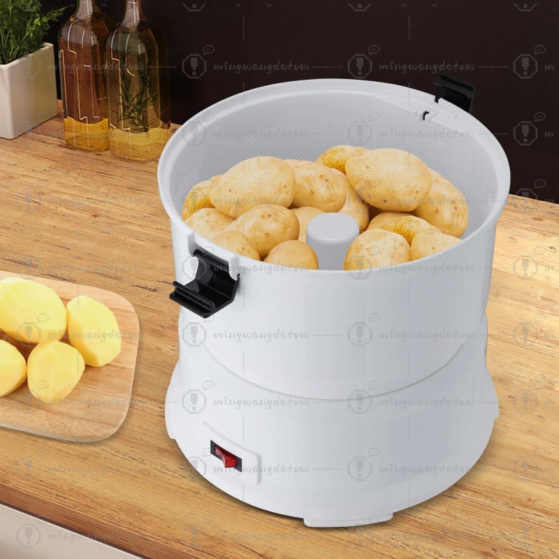 White AOT-P01 85W Electric Pot - Commercial Potato Peeler Machine review and price