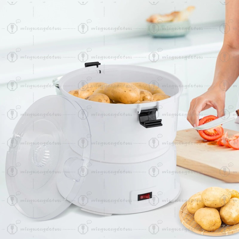White AOT-P01 85W Electric Pot - Commercial Potato Peeler Machine review and price