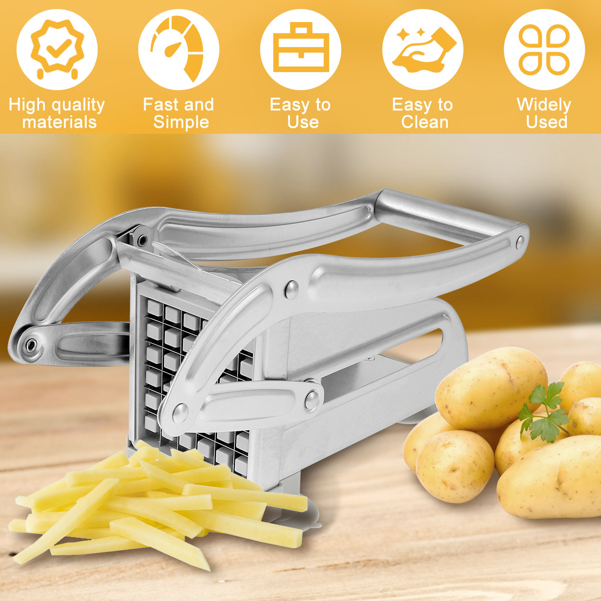 French Fry Cutter Stainless St - Commercial French Fry Cutter review and price