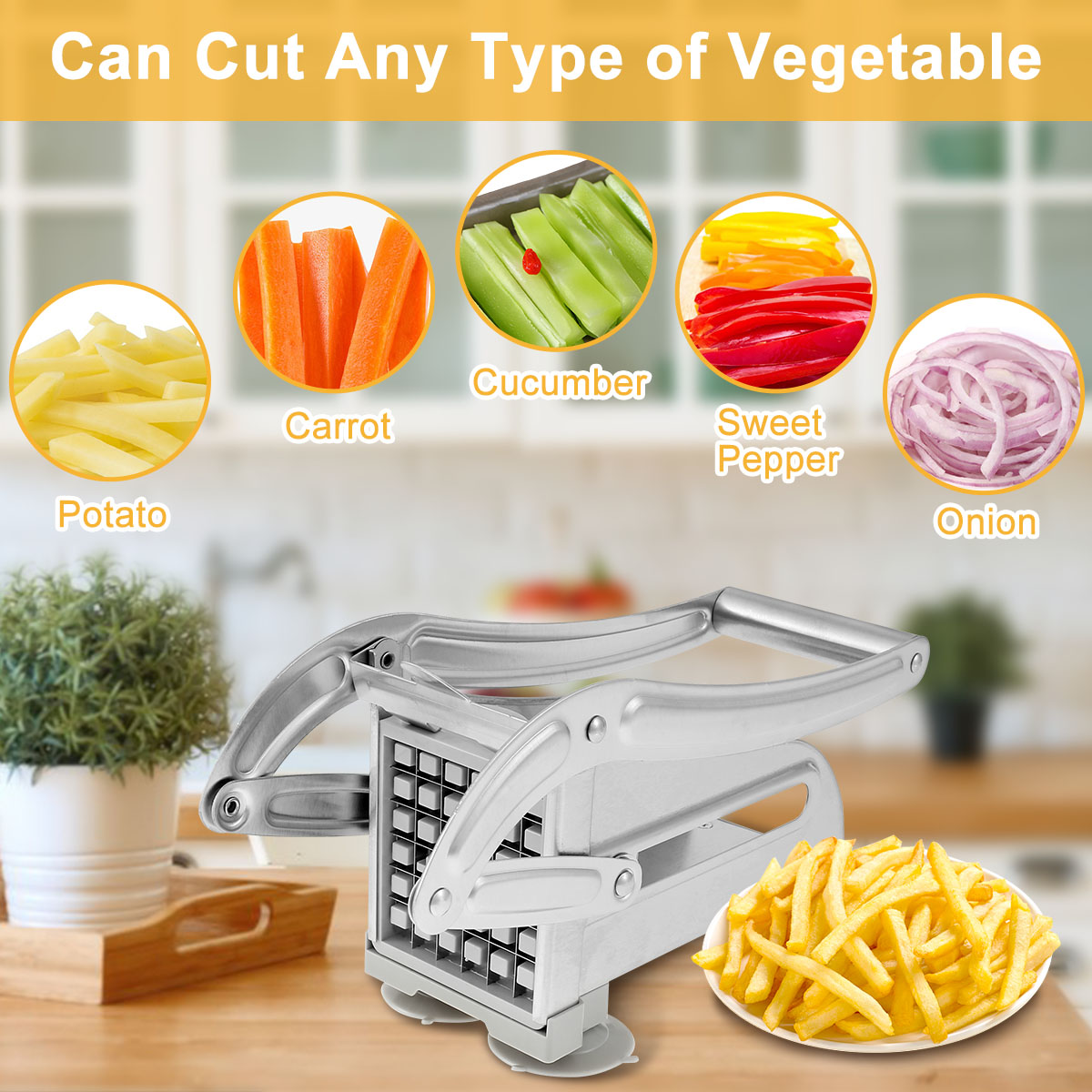 French Fry Cutter Stainless St - Commercial French Fry Cutter review and price