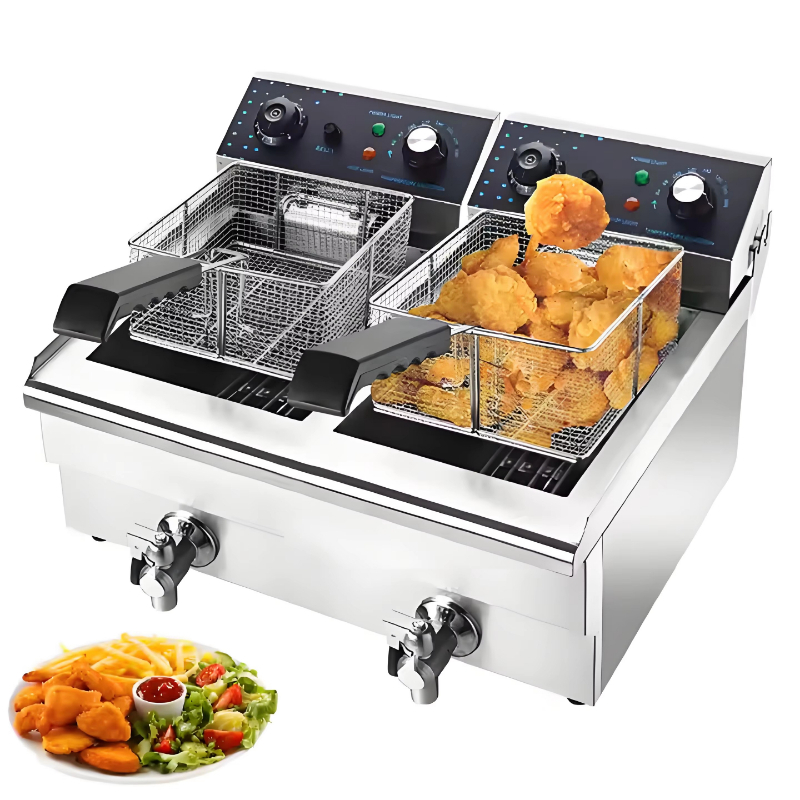 Commercial Electric Double Fry - Fryer Basket Commercial Stainless review and price