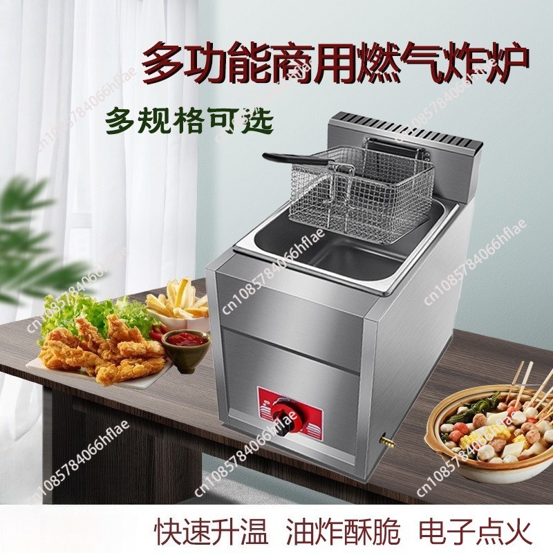 Commercial LPG Gas Deep Fryer  - Commercial Gas Deep Fryer Propane review and price