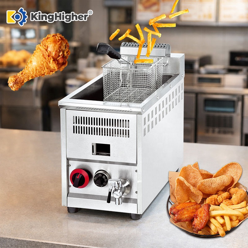 16Ltrs Commercial Gas Deep Fry - Commercial Gas Deep Fryer Propane review and price