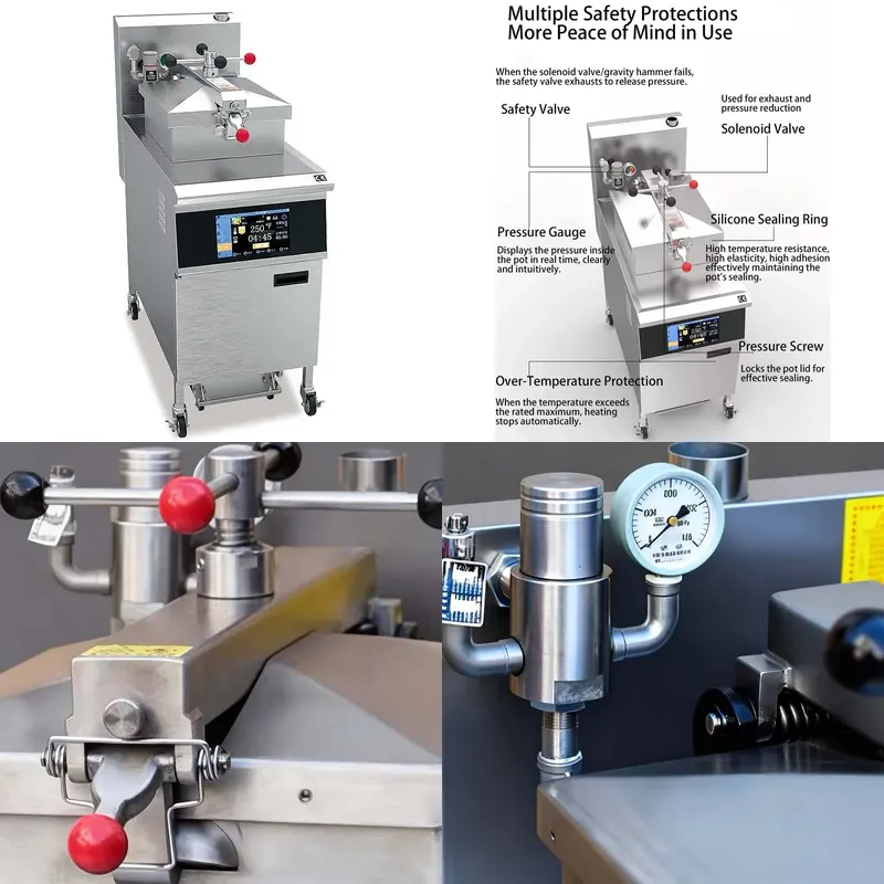 2026 Commercial Pressure Cooke - Pressure Fryer Commercial Chicken review and price