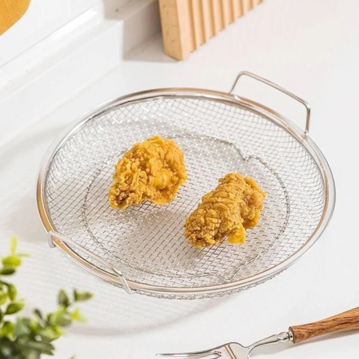1 Pc Air Fryer Stainless Steel - Fryer Oil Filtration Machine review and price