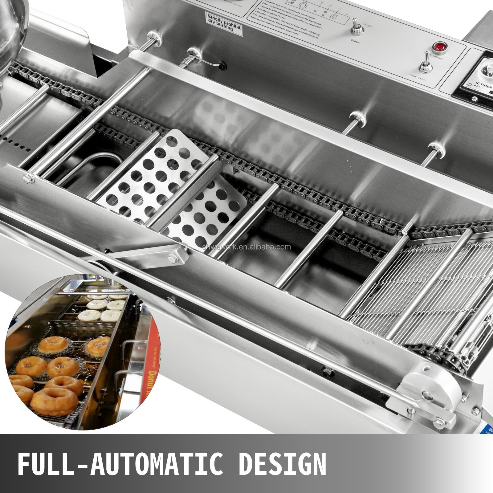Commercial T100 Double Row Don - Commercial Donut Fryer Electric review and price