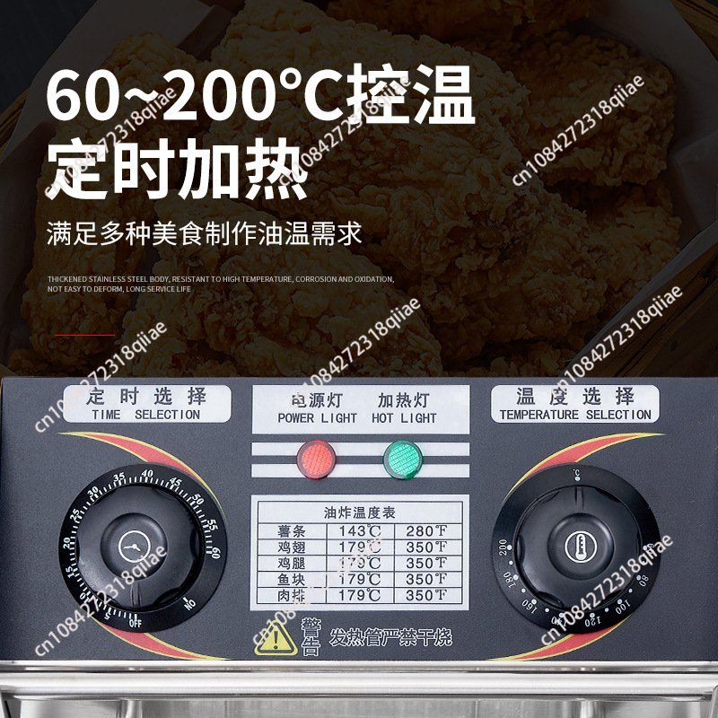 220V Single Tank Electric Deep - Commercial Donut Fryer Electric review and price