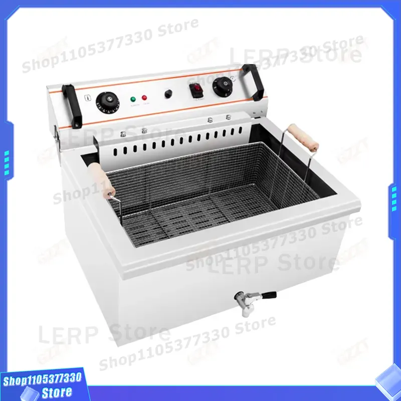Commercial Electric Deep Fryer - Countertop Deep Fryer With Timer review and price