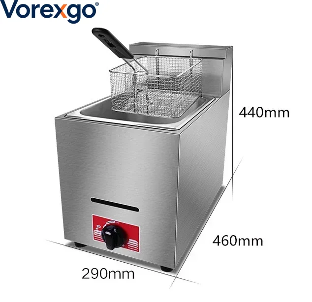 Commercial LPG Gas Deep Fryer  - Commercial Gas Deep Fryer Propane review and price