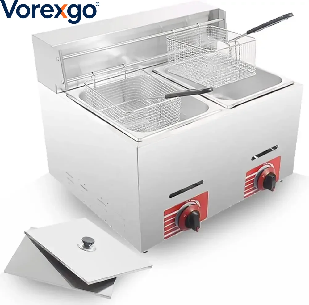 Commercial LPG Gas Deep Fryer  - Commercial Gas Deep Fryer Propane review and price