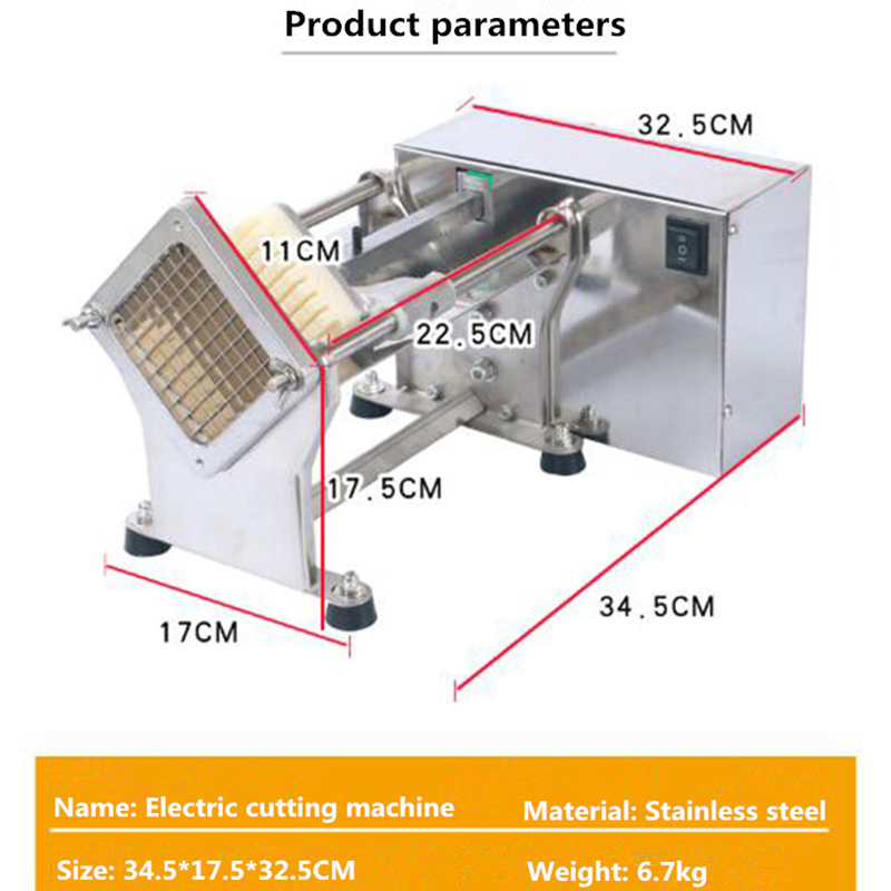 High Efficiency Commercial Ele - Commercial French Fry Cutter review and price